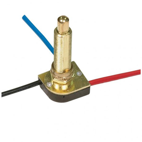 3-Way Metal Push Switch, Metal Bushing, 2 Circuit, 4 Position(L-1, L-2, L1-2, Off). Rated: 6A-125V, 3A-250V