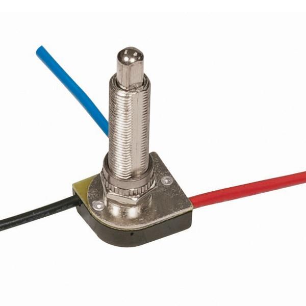 3-Way Metal Push Switch, Metal Bushing, 2 Circuit, 4 Position(L-1, L-2, L1-2, Off). Rated: 6A-125V, 3A-250V