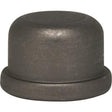 1/2" Finial - Zinc Die Cast 1/4-27 - Dark Antique Brass Finish