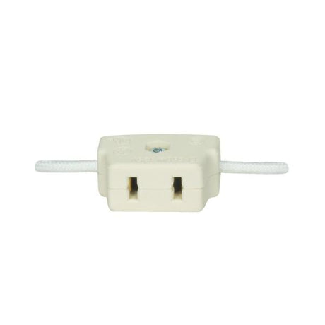 Porcelain Par 46 And 38 Connector - Medium Base HID - 1-3/8" Height - 7/8" Width - 5/8" Diameter