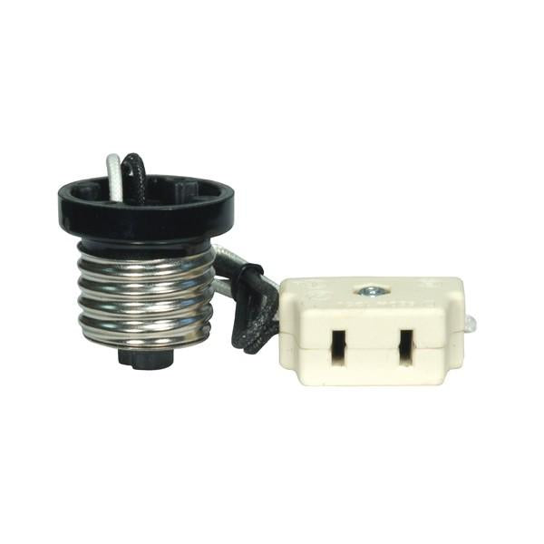 Porcelain Par 46 And 38 5KV Harness Set With Medium Base Adapter - Unglazed - 660W - 125V