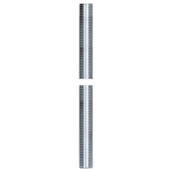 1/4 IP Steel Nipple - Zinc Plated - 72" Length - 1/2" Wide