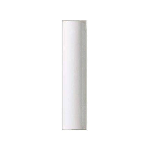 Plastic Candle Cover - White Plastic - 13/16" Inside Diameter - 7/8" Outside Diameter - 4-3/4" Height