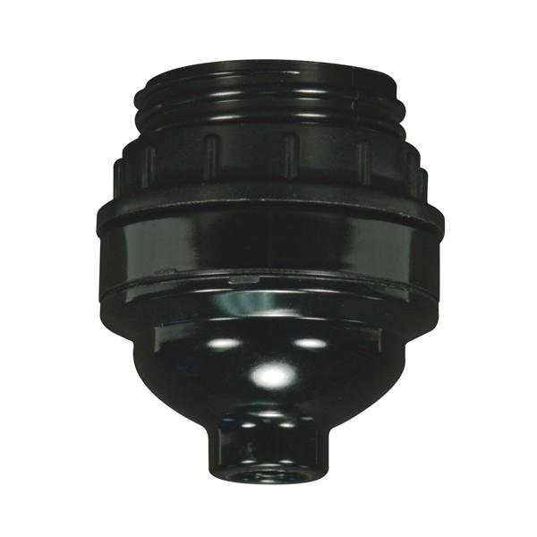 Keyless - Phenolic - With Uno Thread And Ring (4 Piece) - 1/8 IP Cap With Set Screw - 2-1/4" Height - 1-1/2" Diameter - 660W - 250V