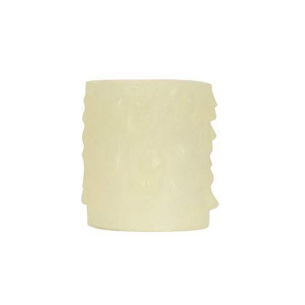 Bee's Drip (Bee's Wax) Edison Base - Ivory Finish - 1-1/4" Inside Diameter - 1-9/16" Outside Diameter - 40W Max - 1-5/8" Height