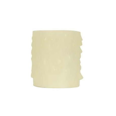 Bee's Drip (Bee's Wax) Edison Base - Ivory Finish - 1-1/4" Inside Diameter - 1-9/16" Outside Diameter - 40W Max - 1-5/8" Height