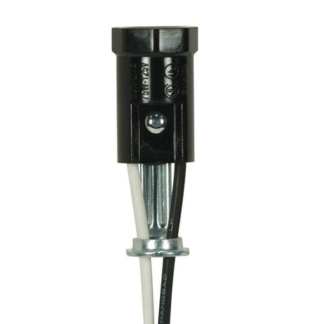 Phenolic Candelabra Sockets with Leads