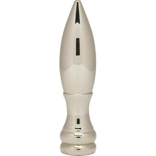 Bullet Finial - Nickel Finish - 2" Height - 1/8 IP