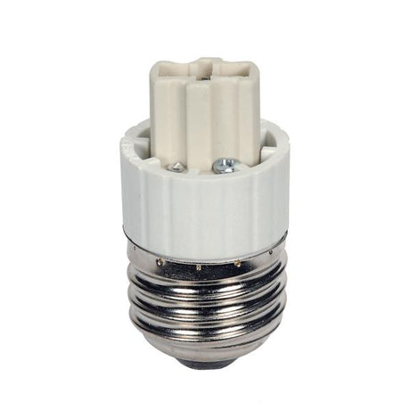 E26 To G9 Extender - White Finish - 1-1/8" Overall Extension - 500W - 250V