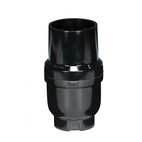 Full Size Keyless 1/8 IP Cap With Metal Bushing - Phenolic - Smooth - Less Set Screw - 2-3/4" Height - 1-1/4" Diameter - 660W - 250V