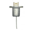 Recessed Contact Lampholder - R75/RX75 Base - Front Flange Mounting - 18" Wire - 1500W - 600V