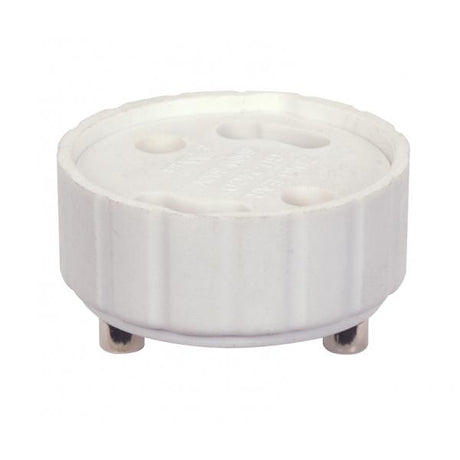 GU24 To GU24 White Extender - 5/8" Overall Extension - 660W - 600V