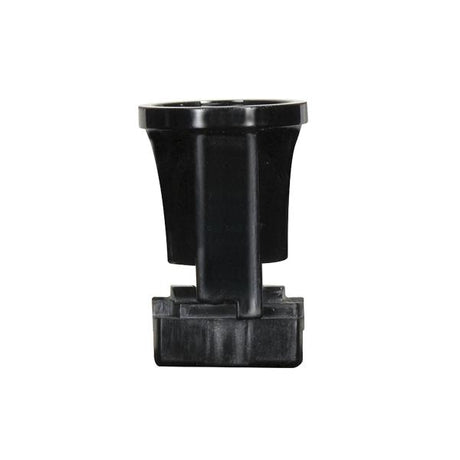 Pressure Fit Candelabra Base Socket - Pin Socket With Twist Top - Phenolic - 1-3/8" Height - 3/4" Diameter - 75W - 125V