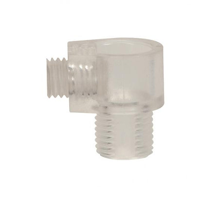 Clear 1/8 IP Strain Relief With Set Screw For 18/2 SVT Wire