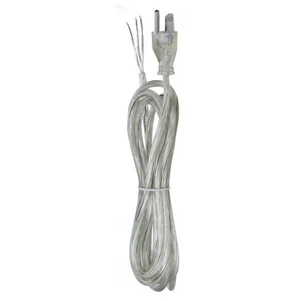 10 Foot Cord - 1250 Watt - Silver Finish - Plug Strip