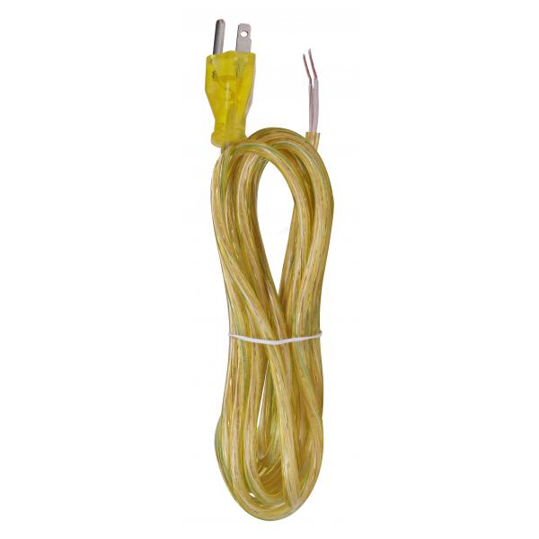 10 Foot Cord - 1250 Watt - Gold Finish - Plug Strip