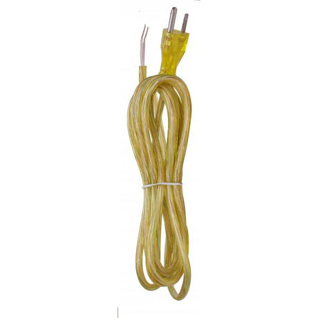 15 Foot Cord - 1250 Watt - Gold Finish - Plug Strip