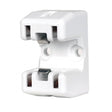 Snap / Screw Mount Socket For 2GX13 HO Circline Bulbs - White Finish