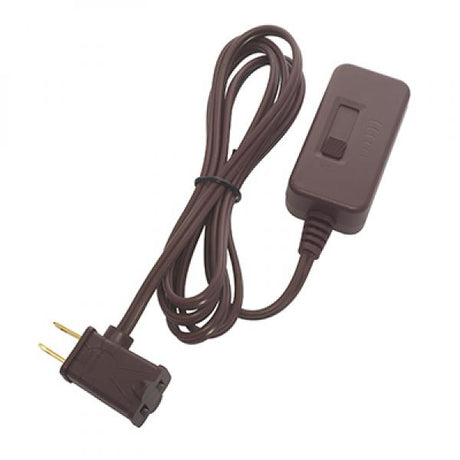 Full Range LED Dimmer with 6 ft. Cord Set - Brown Finish