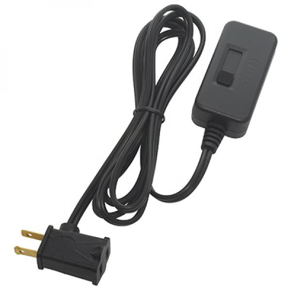 Full Range LED Dimmer with 6 ft. Cord Set - Black Finish