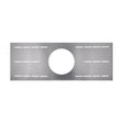 New Construction Mounting Plate for Stud/Joist mounting of 6-inch Recessed Downlights - Up to 6.5-inch hole diameter