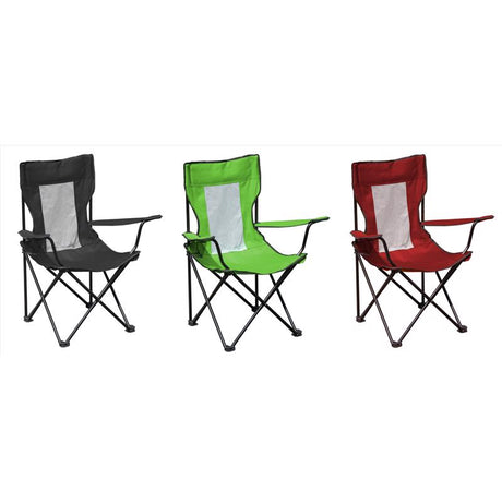 QuikShade Assorted Classic Folding Quad Chair