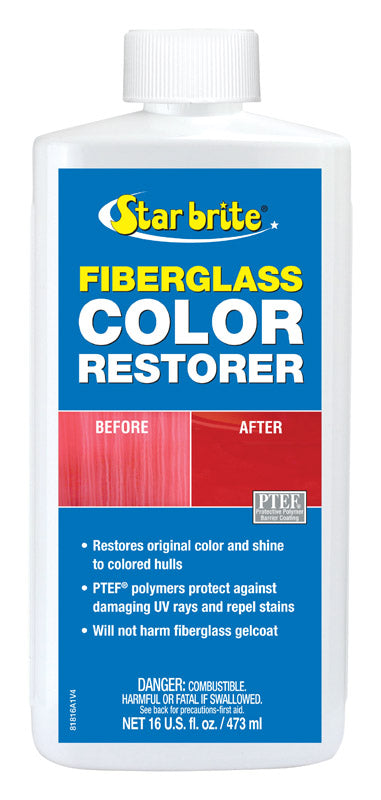 Star brite Fiberglass Color Restorer 16 oz