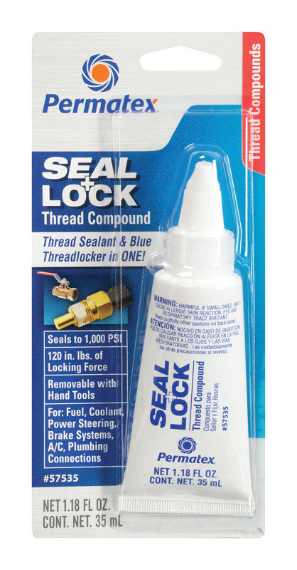 Permatex Seal + Lock Threadlocker Gel 1.18 oz