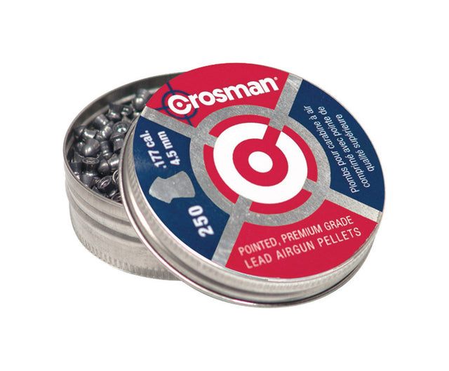 Crosman Airgun Pointed Pellets 0.177 7.4 grain 250 pk