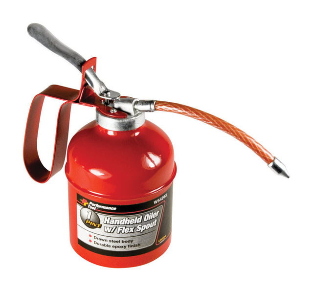 Performance Tool 1 pt Flex Spout Oil Can