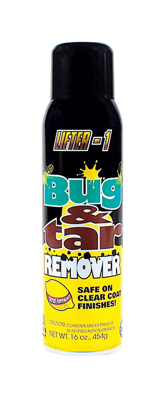 Lifter-1 Multi-Surface Bug and Tar Remover Aerosol Citrus Scent 16 oz