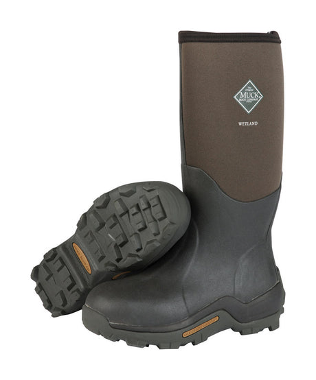 The Original Muck Boot Company Wetland Men's Boots 10 US Brown