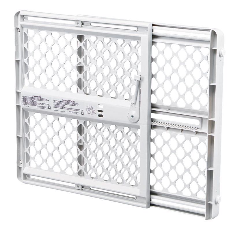 North States 26 in. H X 26-42 in. W Plastic Pet Gate