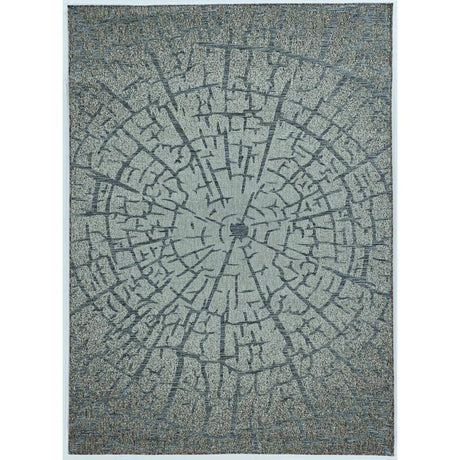 Linon Home Decor 9.5 ft. W X 6.5 ft. L Gray Polypropylene Rug