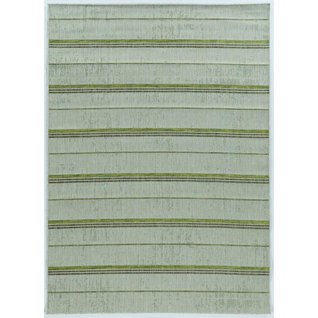 Linon Home Decor 9.5 ft. W X 6.5 ft. L Sand Green Polypropylene Rug