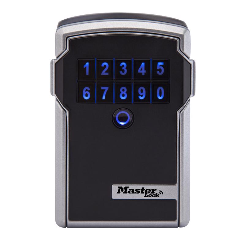 Master Lock 5 in. H X 3-1/4 in. W X 2-5/16 in. L Die-Cast Zinc 4-Digit Combination Bluetooth Electro