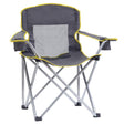 QuikShade Gray Big Gy Folding Quad Chair