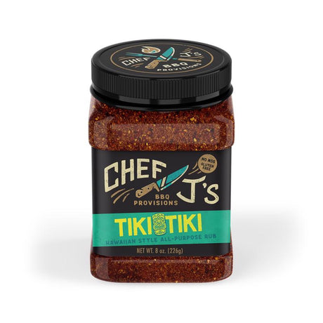 Chef J's BBQ Provisions Tiki Tiki BBQ Rub 8 oz