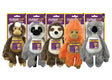 Multipet Bark Buddies Assorted Polyester Monkey, Lemur, Sloth, Tamarin, and Koala Dog Toy Medium