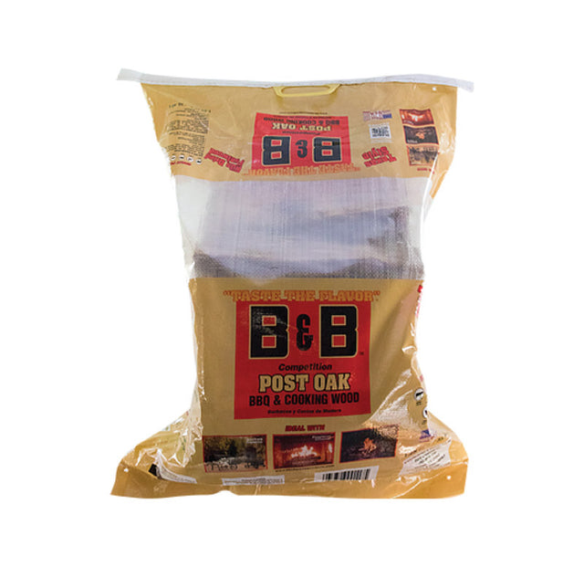 B&B Charcoal All Natural Post Oak Cooking Logs 1.25 cu ft