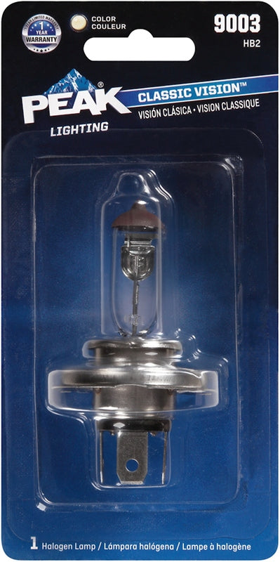 Peak Classic Vision Halogen High/Low Beam Automotive Bulb 9003 HB2