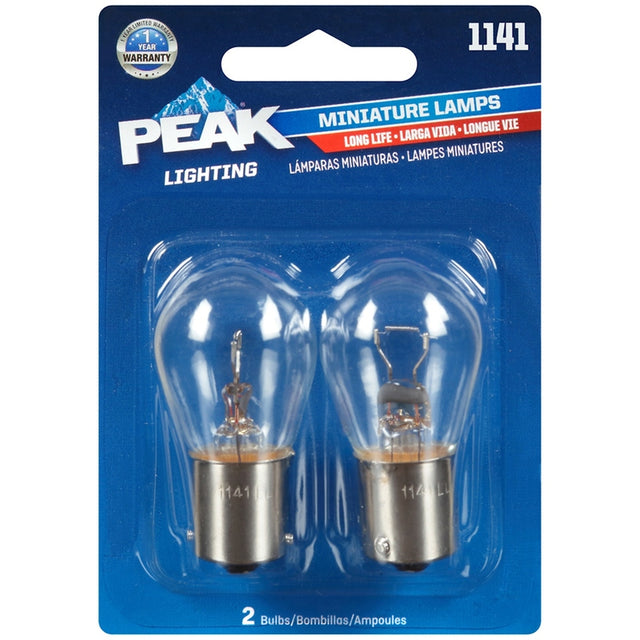 Peak Incandescent Parking/Stop/Tail/Turn Miniature Automotive Bulb 1141