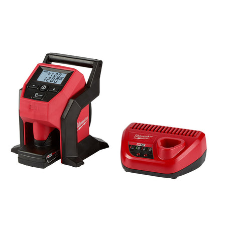 Milwaukee M12 12 V 120 psi Tire Inflator