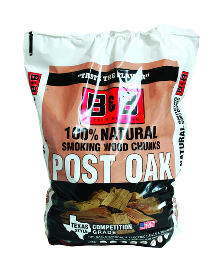 B&B Charcoal All Natural Oak Wood Smoking Chunks 549 cu in