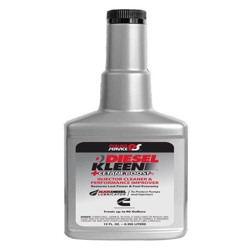 Power Service Diesel Kleen +Cetane Boost Diesel Multifunction Fuel Additive 12 oz