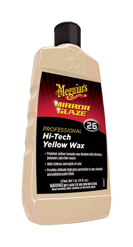 Meguiar's Mirror Glaze Auto Wax 16 oz