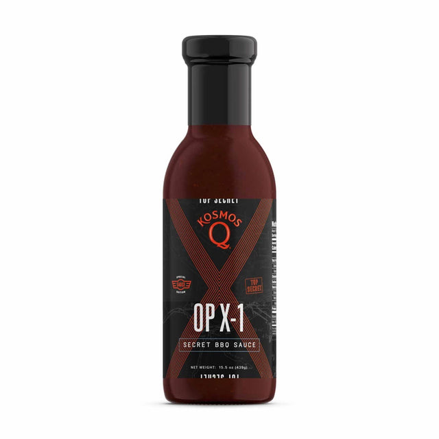 Kosmos Q OP-X1 Secret BBQ Sauce 15.5 oz