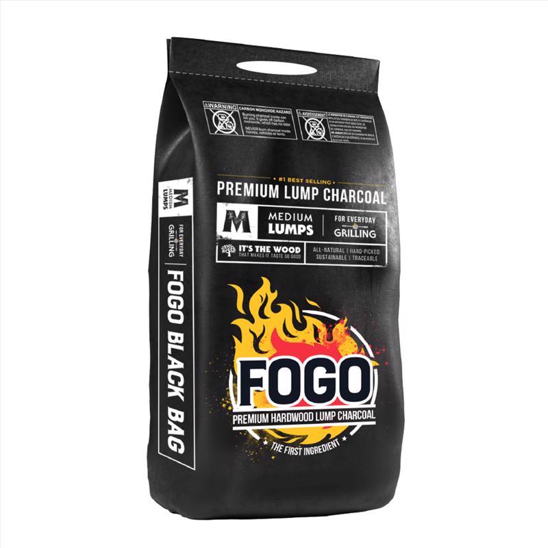 FOGO Premium (Black Bag) All Natural Lump Charcoal 8.8 lb