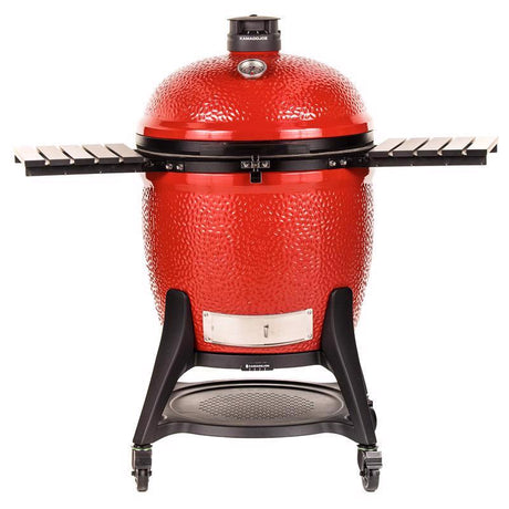 Kamado Joe 24 in. Big Joe III Charcoal Kamado Grill and Smoker Red