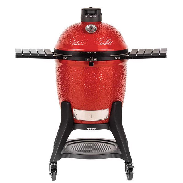 Kamado Joe 18 in. Classic III Charcoal Kamado Grill and Smoker Black/Red